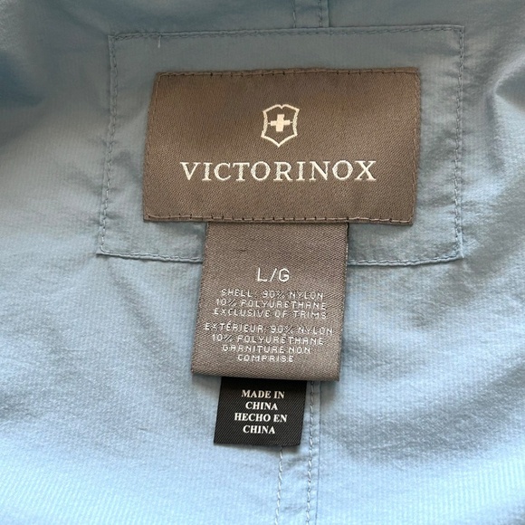 Victorinox (Swiss Army) Women’s Packable Lightweight Windbreaker Jacket SizeL - Picture 6 of 15